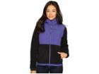 The North Face Denali 2 Hoodie (tnf Black/bright Navy) Women's Coat