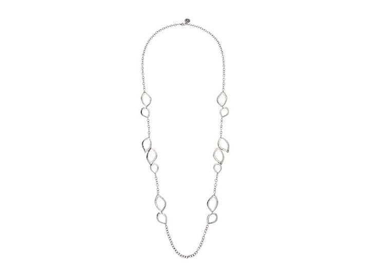The Sak Petal Station Necklace 32 (silver) Necklace