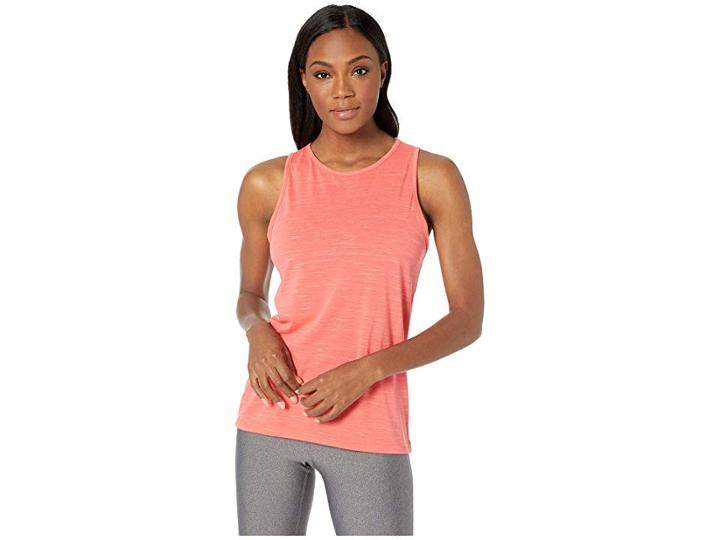 Nike Dry Legend Tomboy Veneer Tank (ember Glow/bleached Coral/black) Women's Sleeveless