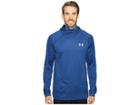 Under Armour Tech Terry Popover (blackout Navy/blackout Navy/silver) Men's Sweatshirt
