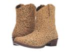 Roper Cheetah (tan Cheetah Print Leather) Cowboy Boots