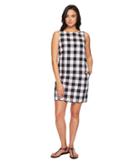 Tommy Bahama Gingham Gables Short Dress (black) Women's Dress