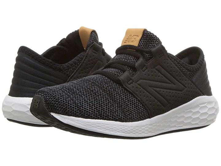 New Balance Kids Kjcrzv2p Knit (little Kid) (black/magnet) Boys Shoes