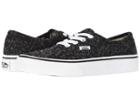 Vans Authentictm ((marled Canvas) Black/true White) Skate Shoes