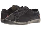 Fly London Isla (black Smooth Leather) Women's Lace Up Casual Shoes