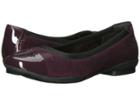 Clarks Neenah Garden (aubergine Nubuck) Women's Flat Shoes