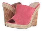Charles By Charles David Balen (coral Suede) Women's Wedge Shoes