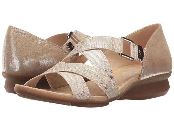 Anne Klein Kanelle (natural Silver/light Gold Synthetic) Women's Shoes