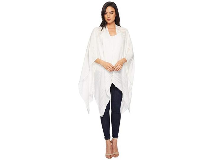 Lauren Ralph Lauren Emily Ruana (cream) Women's Clothing