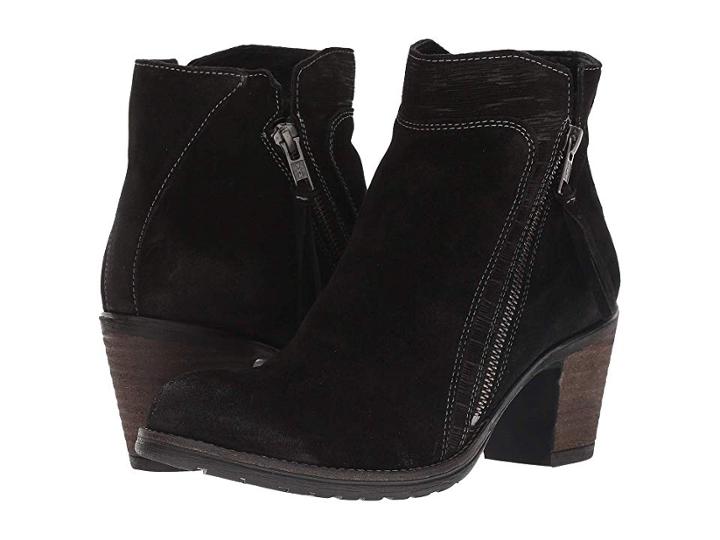 Taos Footwear Dillie (black Suede) Women's Shoes