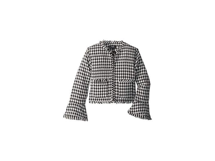 Bardot Junior Roma Boucle Jacket (big Kids) (houndstooth) Girl's Coat
