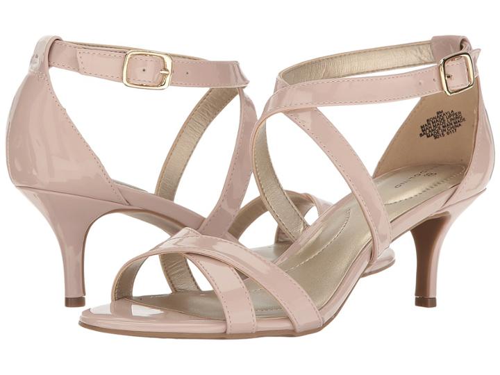 Bandolino Nakayla (dusty Pink Super Soft Patent Synthetic) Women's Shoes