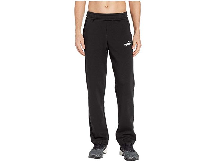 Puma Ess Logo Pants (puma Black) Men's Casual Pants