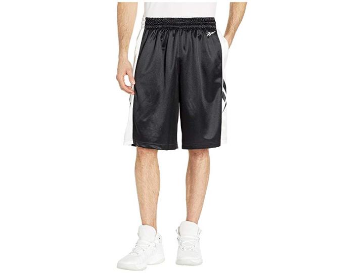 Reebok Vector Legacy Basketball Shorts (black/white) Men's Shorts