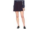 Juicy Couture Knit Lace-up Ponte Skirt (zenith) Women's Skirt