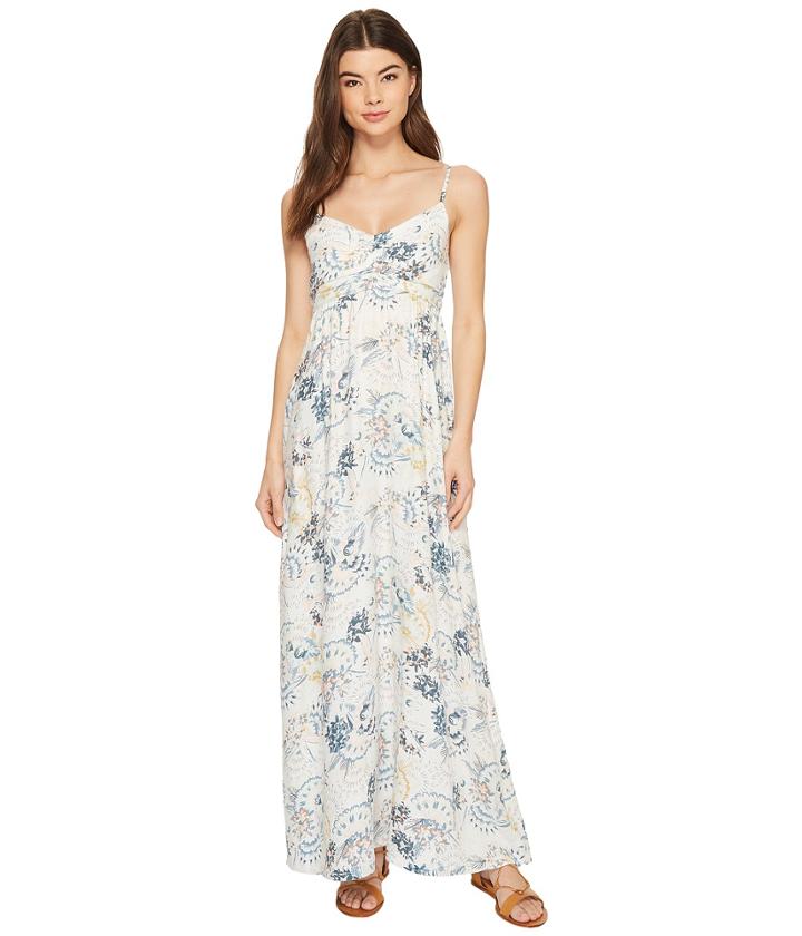 Roxy Brilliant Stars Dress (marshmallow Mahna Mahna) Women's Dress