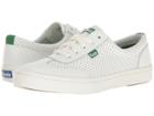 Keds Tournament Retro Perf (white/green) Women's Shoes