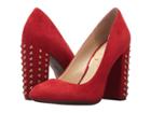 Jessica Simpson Bainer (red Muse Lux Kid Suede) High Heels