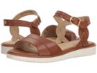 Hush Puppies Briard Quarter Strap (tan Leather) Women's Sandals
