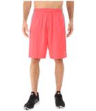 Adidas Aeroknit Shorts (shock Red/grey) Men's Shorts