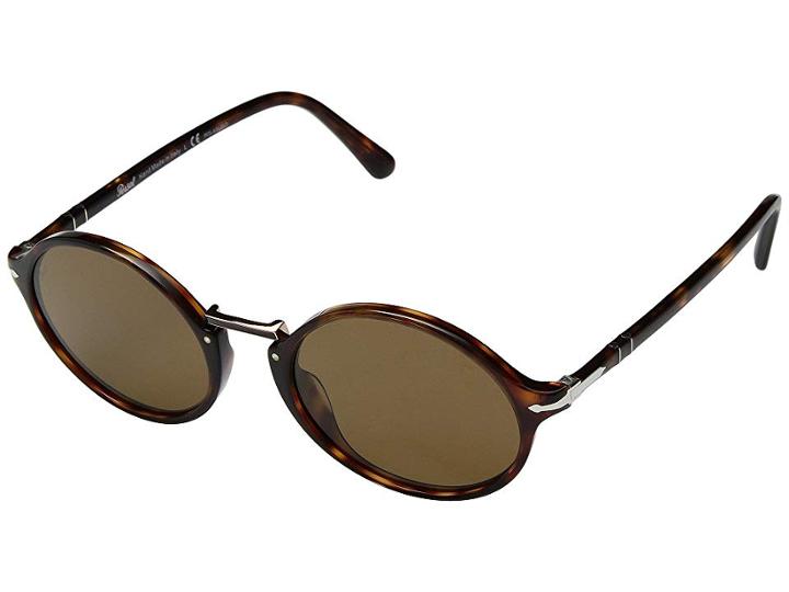 Persol 0po3208s (havana/brown Polarized) Fashion Sunglasses