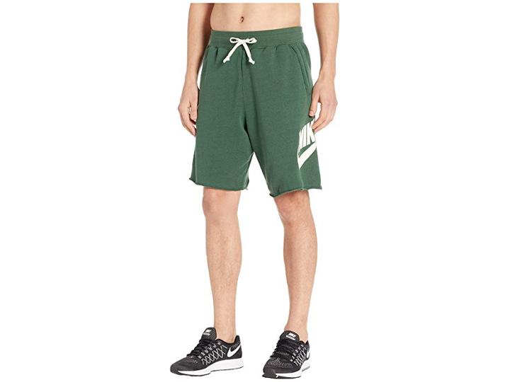 Nike Nsw Ft Alumni Shorts (fir/fir/sail/sail) Men's Shorts