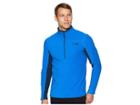 Mountain Hardwear Microchill 2.0 Zip T (altitude Blue) Men's Long Sleeve Pullover