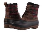 Sperry Decoy Boot Shearling Waterproof (red Plaid/black) Men's Boots