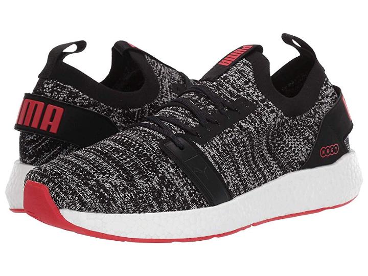 Puma Nrgy Neko Engineer Knit (puma Black/high Risk Red) Men's Shoes