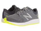 New Balance Kids Kjzntv4g (big Kid) (gunmetal/hi-lite) Boys Shoes