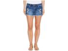Romeo & Juliet Couture Bird Embroidered Shorts (dark Denim) Women's Shorts