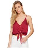 Free People Two Tie For You Brami (raspberry) Women's Clothing