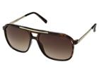 Guess Gf5002 (dark Havana/gradient Brown) Fashion Sunglasses