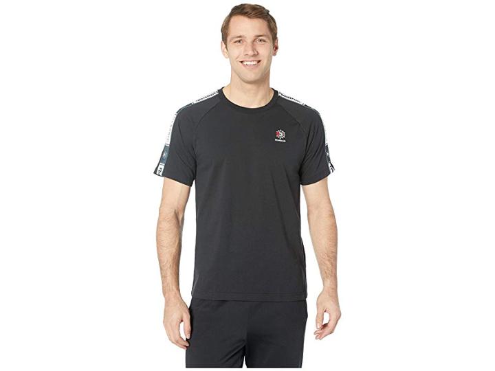 Reebok Classics Taped Tee (black) Men's Clothing