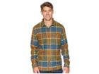 Quiksilver Waterman Cold Breeze Long Sleeve Flannel Shirt (kangaroo) Men's Clothing