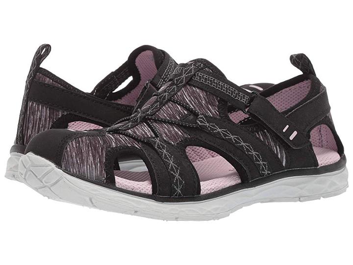 Dr. Scholl's Andrews (black Nubuck/fabric) Women's Sandals