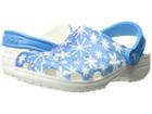 Crocs Classic Snowflake Clog (bluebell) Clog Shoes