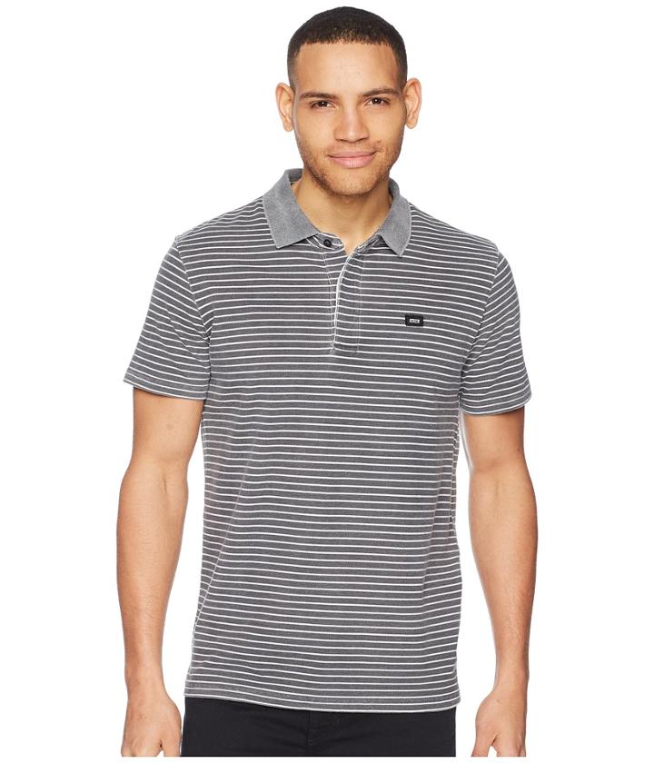 Globe Danger Polo (lead Stripe) Men's T Shirt