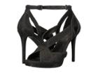 Michael Michael Kors Becky Ankle Strap (black/black/black) Women's Shoes