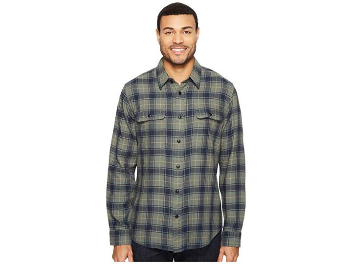 Filson Scout Shirt (teal/navy/bronze Plaid) Men's Clothing