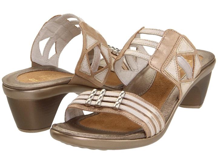 Naot Afrodita (champagne/dusty Silver/quartz Leather) Women's Sandals