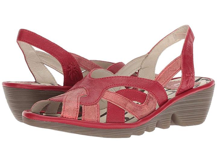 Fly London Pima887fly (red/lipstick Red Cool/mousse) Women's Shoes