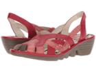 Fly London Pima887fly (red/lipstick Red Cool/mousse) Women's Shoes