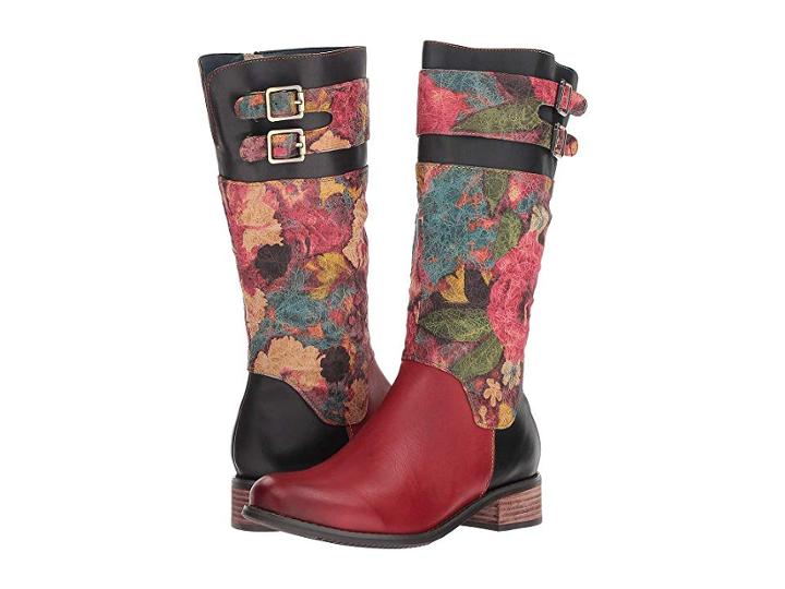 L'artiste By Spring Step Barbie (red Multi) Women's Shoes
