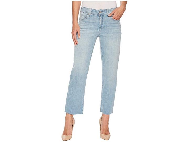 Nydj Jenna Straight Ankle W/ Raw Hem In Wanderlust (wanderlust) Women's Jeans