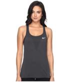 Nike Dry Running Tank (black) Women's Sleeveless