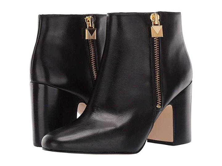 Michael Michael Kors Sheila Bootie (black) Women's Shoes