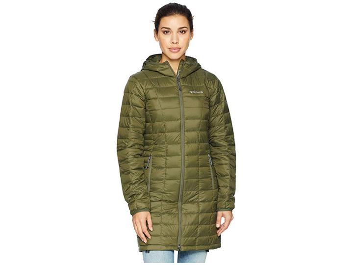 Columbia Voodoo Falls 590 Turbodown Mid Jacket (nori) Women's Coat