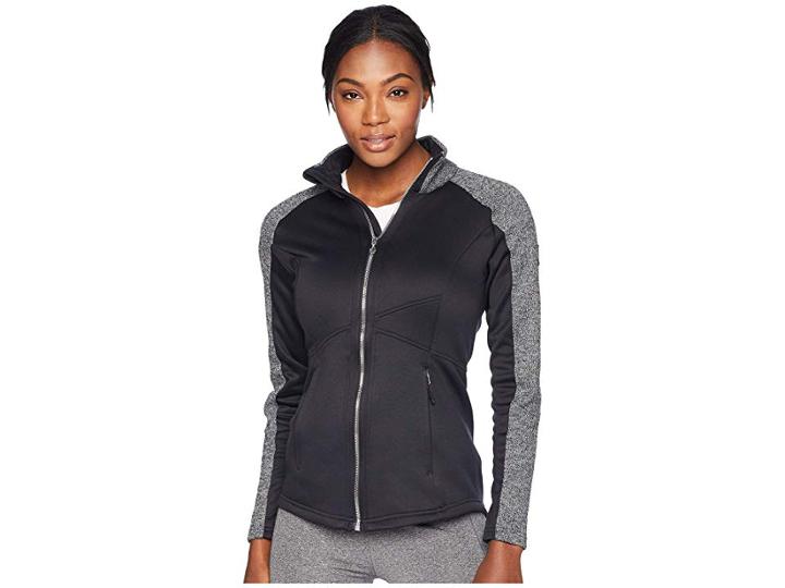 Spyder Bandita Full Zip Stryke Jacket (black/black/black) Women's Coat