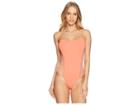 Isabella Rose Swiss Miss One-piece (persimmon) Women's Swimsuits One Piece